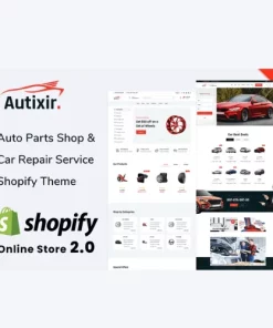 Autixir – Auto Parts Shop Shopify Theme OS 2.0 Cheap Price
